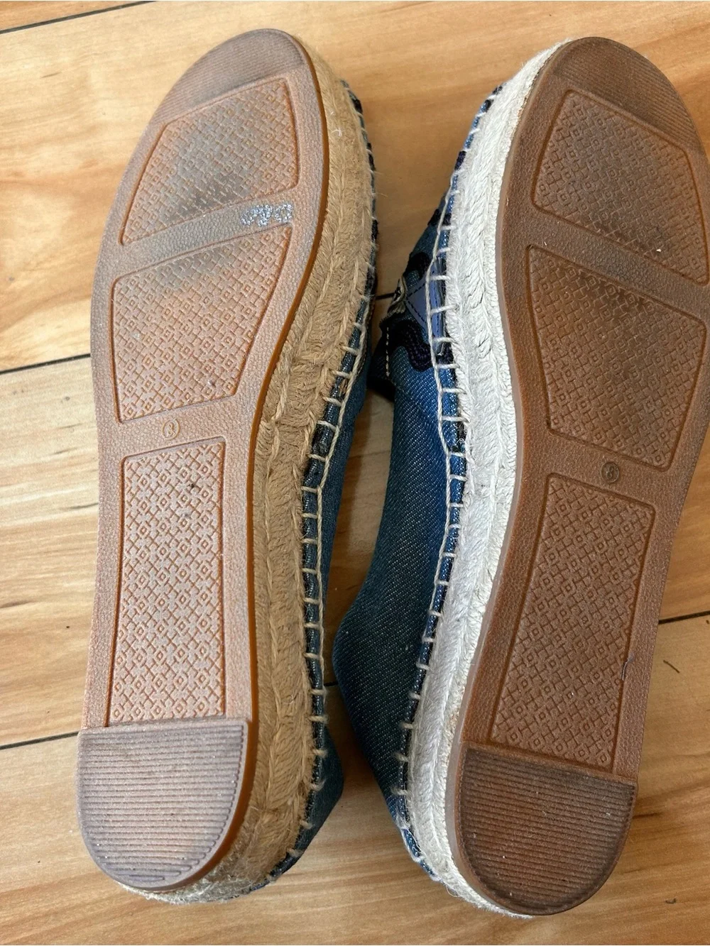 TORY BURCH Seaside Espadrille Shoes Sz 8 Womens